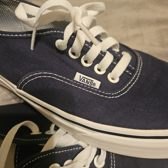 Vans Authentic Shoe - Navy Blue Canvas - Picture 7 of 8